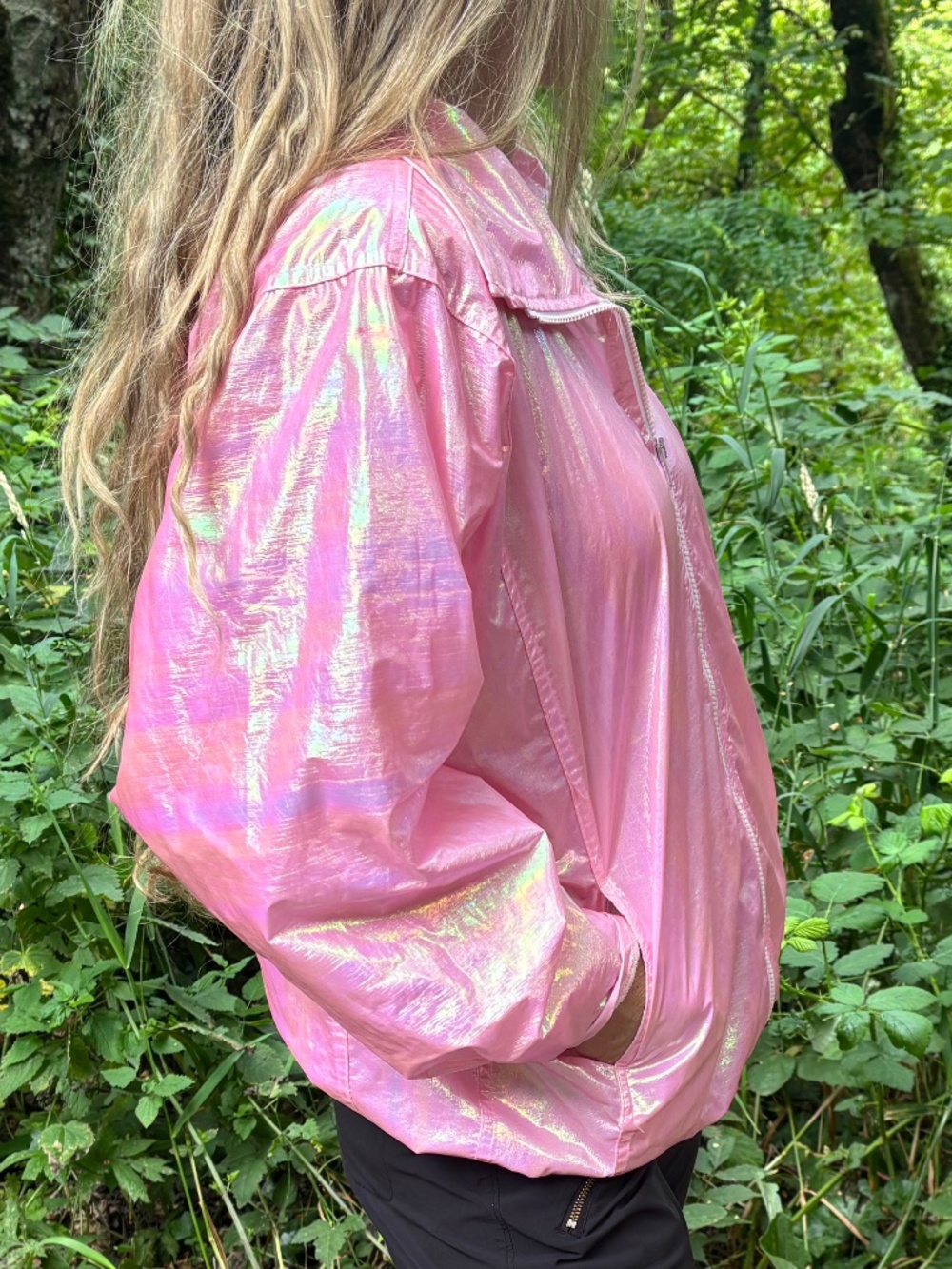 Vintage 80’s Iridescent SASS Jacket from Mercer Island, MADE IN USA